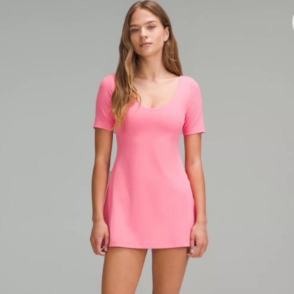 NWT Lululemon Align Short Sleeve Dress 4 $148 Style Number: W1FBZS